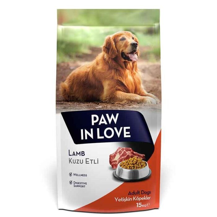 PAW IN LOVE ADULT DOG LAMB 15KG Paw In Love Adult Dog Lamb 15kg