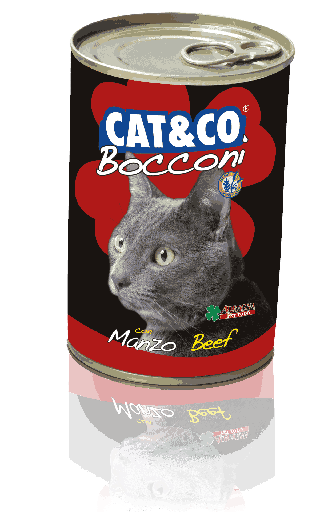 Cat&Co - Beef Chunks 405gr